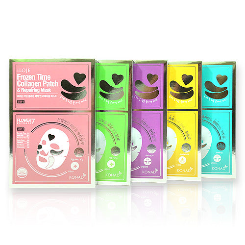 ILOJE FROZEN TIME COLLAGEN PATCH & MASK (5pcs) - Brightening