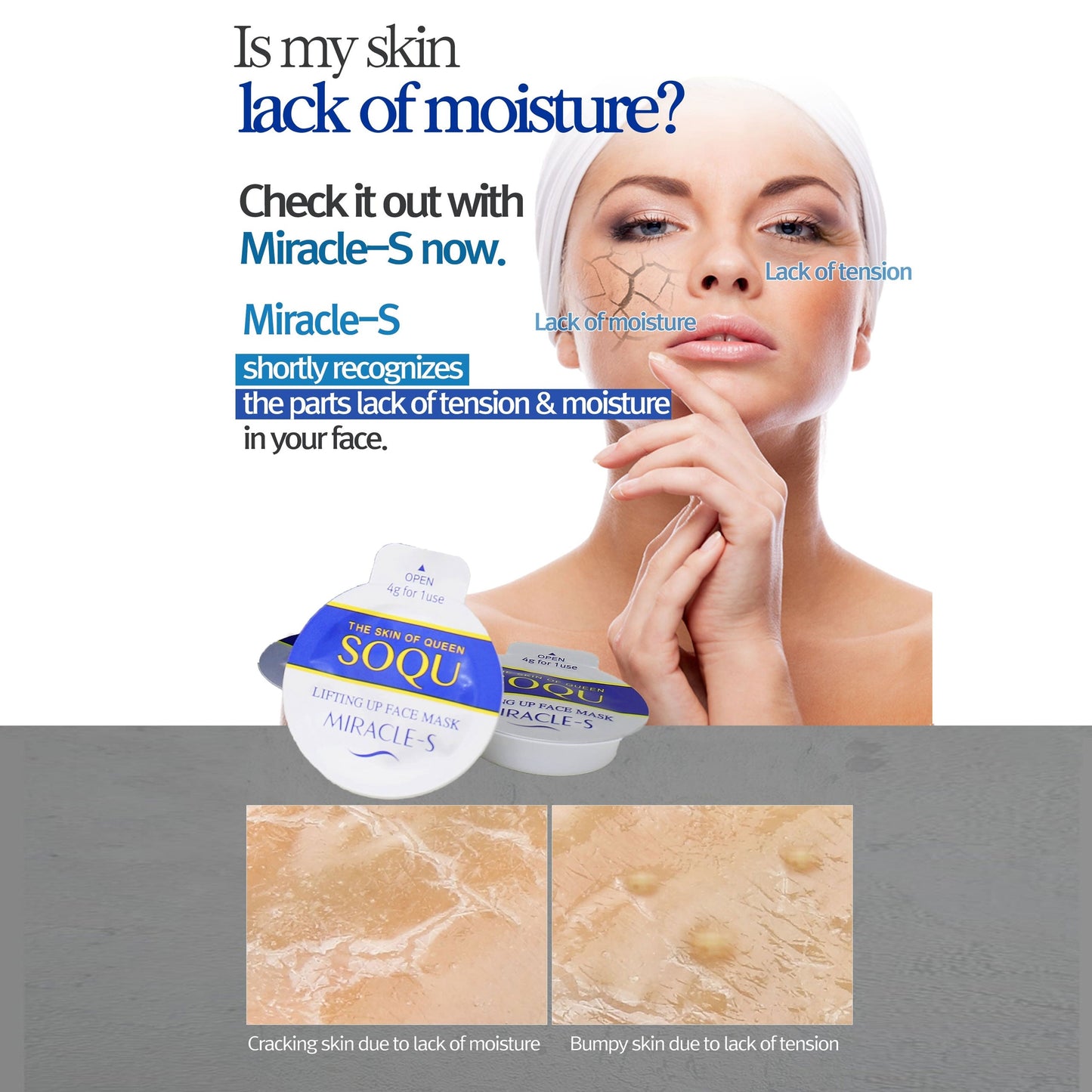 SOQU Miracle-S Lifting Up Face Mask