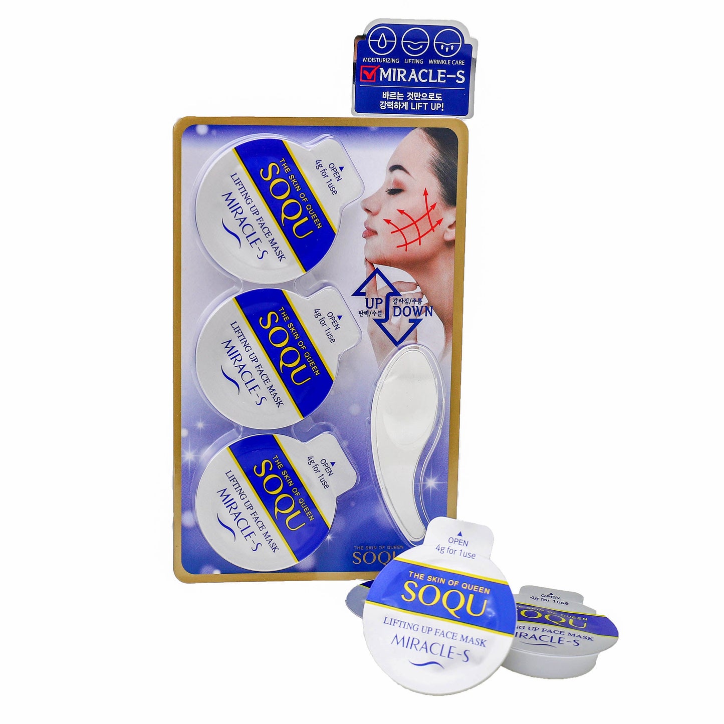 SOQU Miracle-S Lifting Up Face Mask